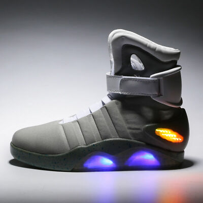 BACK TO THE FUTURE WARRIOR BASKETBALL LED LIGHT SHOES KEY CHAIN Cool Stylish