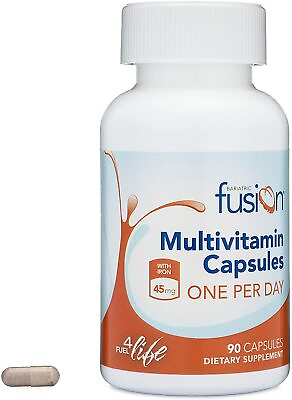 #ad Bariatric Fusion Multivitamin ONE per Day Capsule with 45mg of Iron 90 Capsules